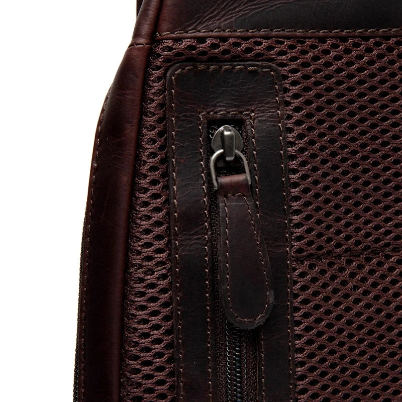 Chesterfield Brand Bowey Sling Bag Brown