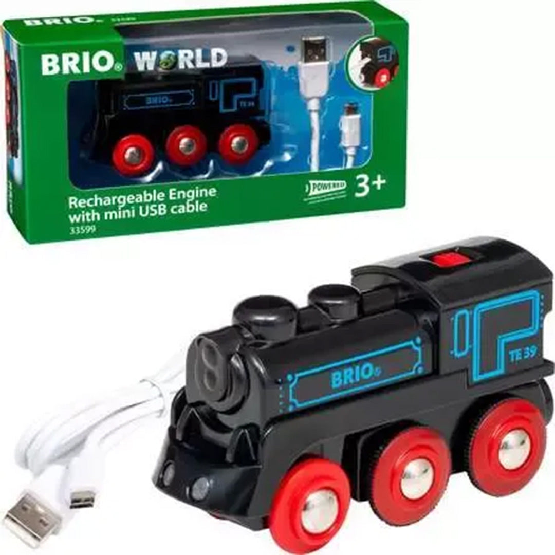 brio locomotief oplaadbaar