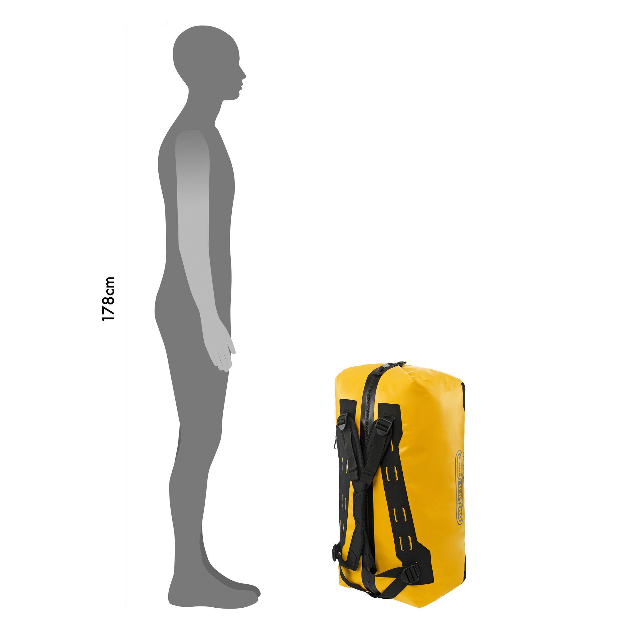 Ortlieb Duffle 85l Reisetasche sunyellow
