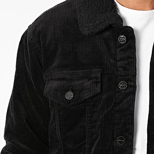 Veste A Col Mouton Louis Life Noir