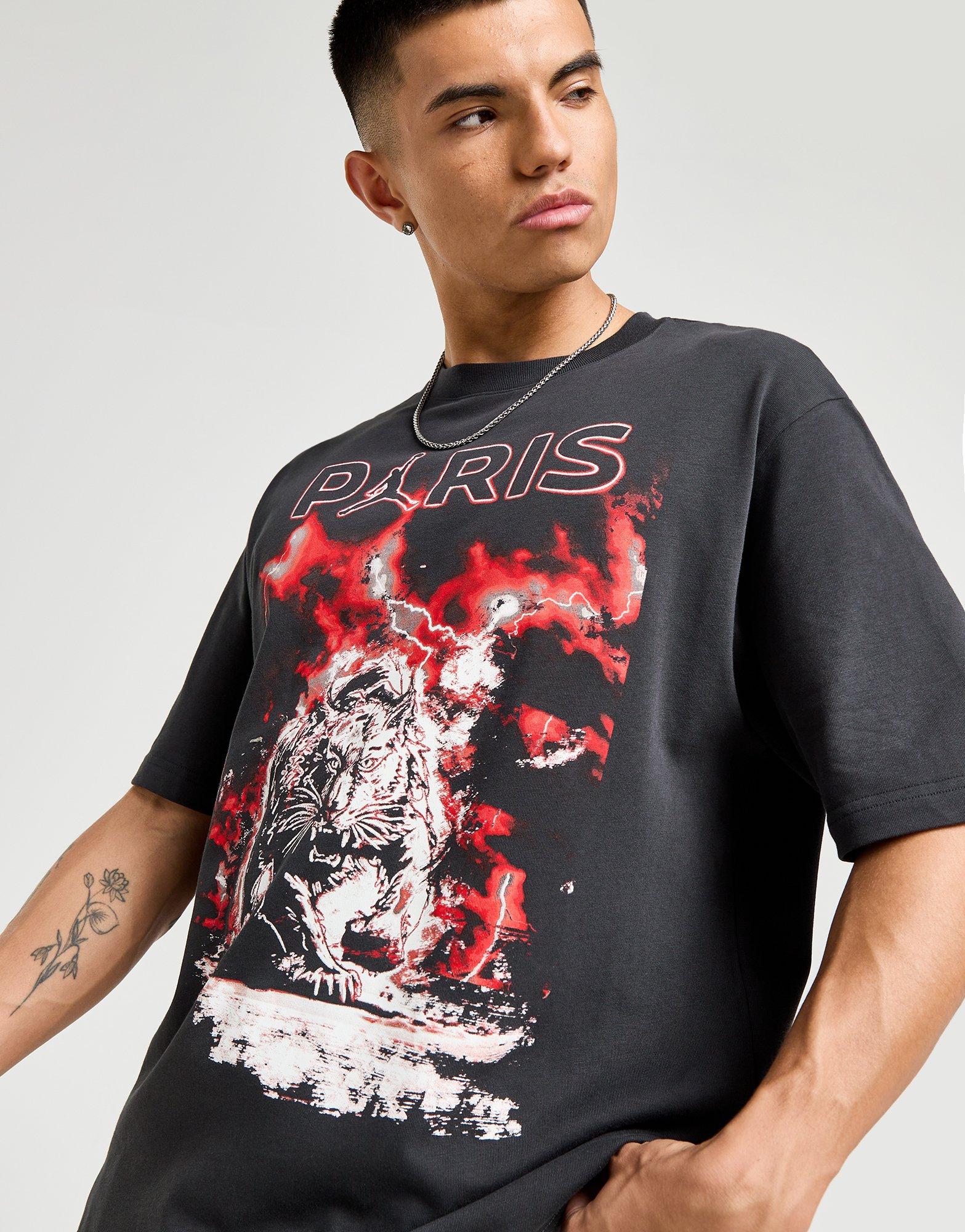 Jordan T-shirt à motif pour Homme Paris Saint-Germain