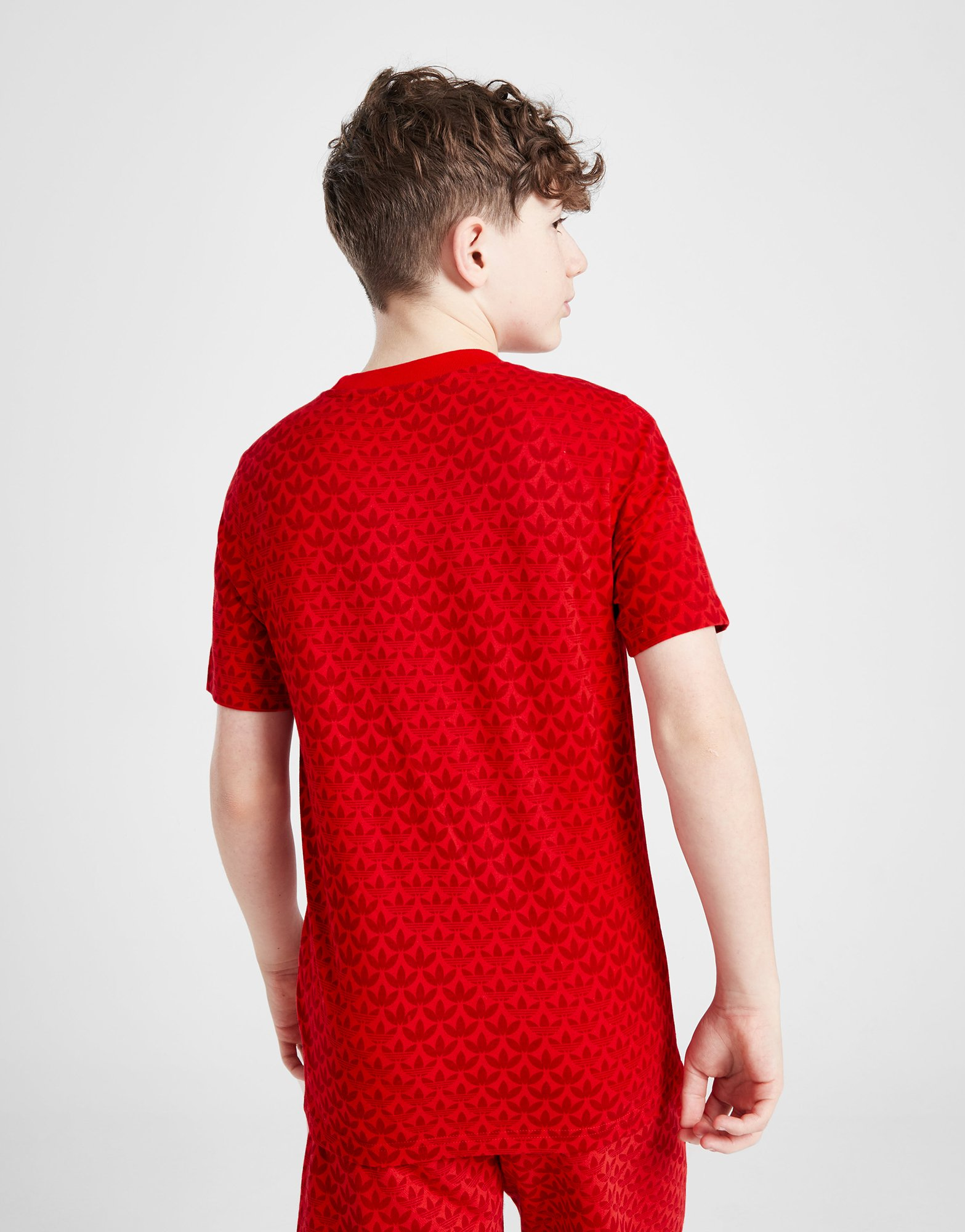 adidas Originals T-shirt Imprimé Trefoil Mono Junior
