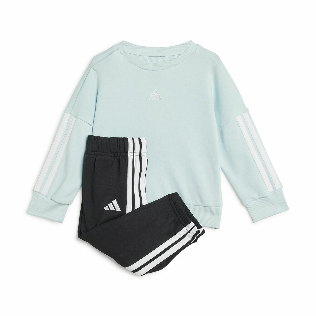 Roupa esportiva Adidas<br>Conjunto de treino em fleece escovado para bebês