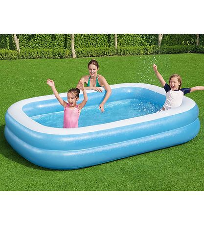 Bestway Aufblasbarer Pool - 2,62 x 1,75 M - Blue Rechteckiger Po