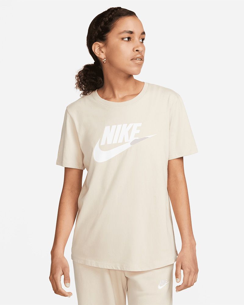 T-shirt Nike Sportswear Essential Beige pour femme