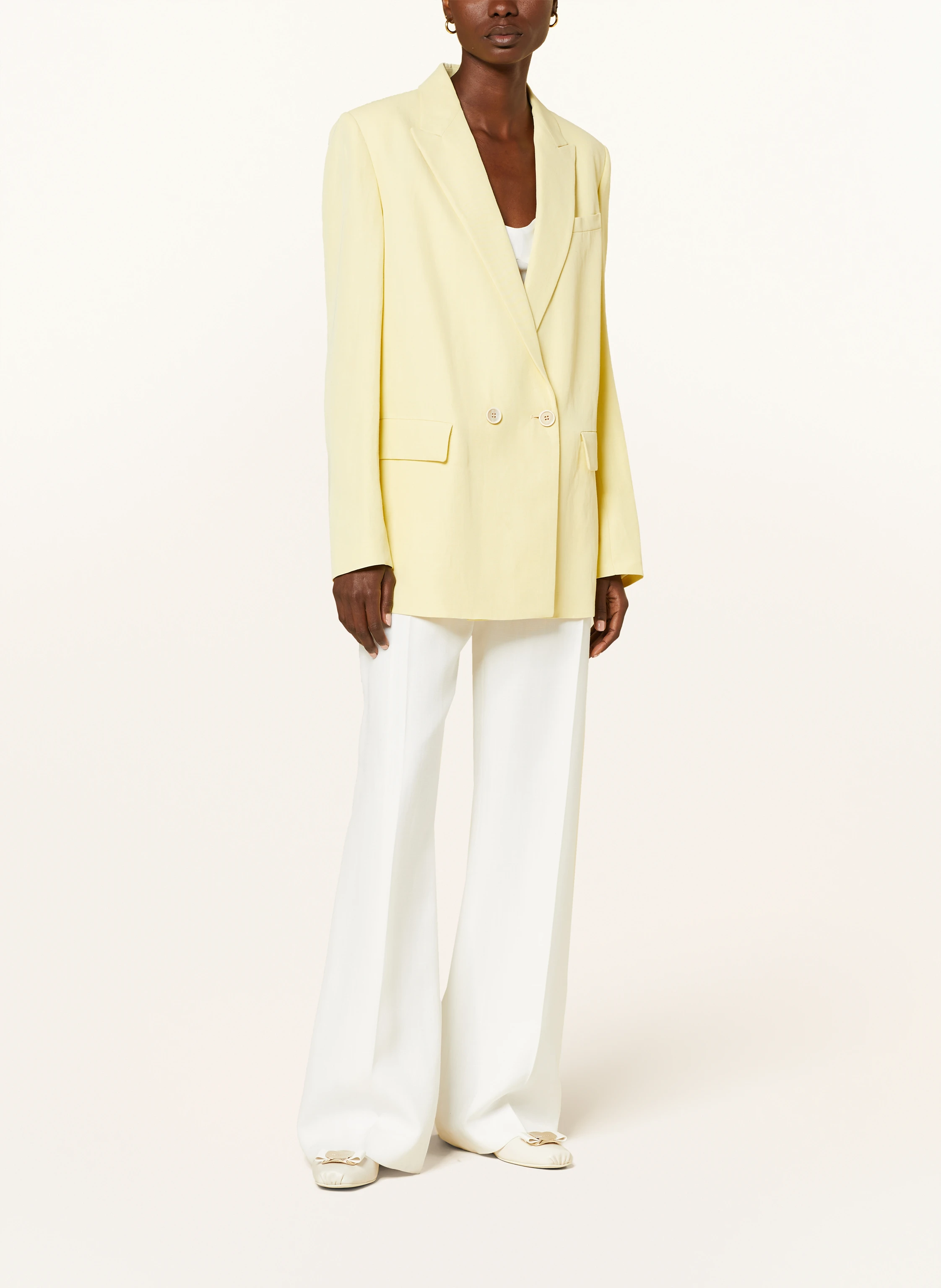 FABIANA FILIPPI Longblazer mit Leinen