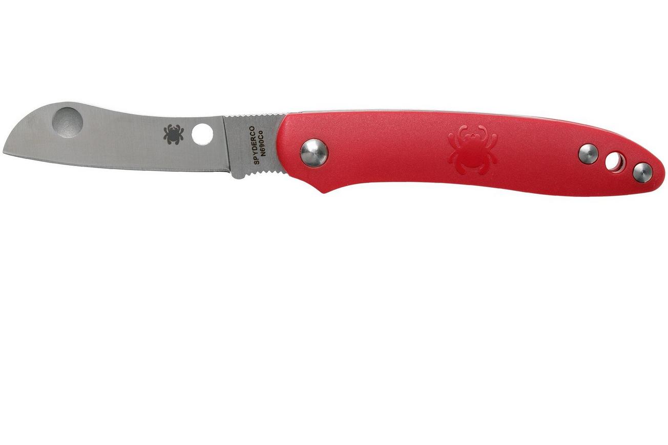 Spyderco Roadie Red C189PRD zakmes