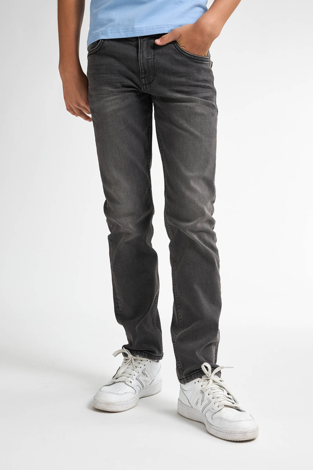 Petrol Industries straight leg jeans black stone
