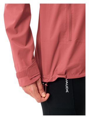 Veste Imperméable Femme Vaude Simony 2.5L IV Rouge