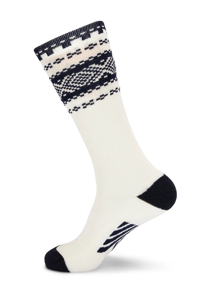 Dale of Norway Cortina Knee Sock Offwhite Navy