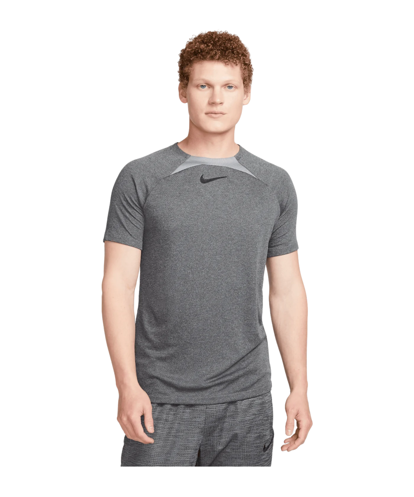 Nike Academy T-Shirt Grau Schwarz F065
