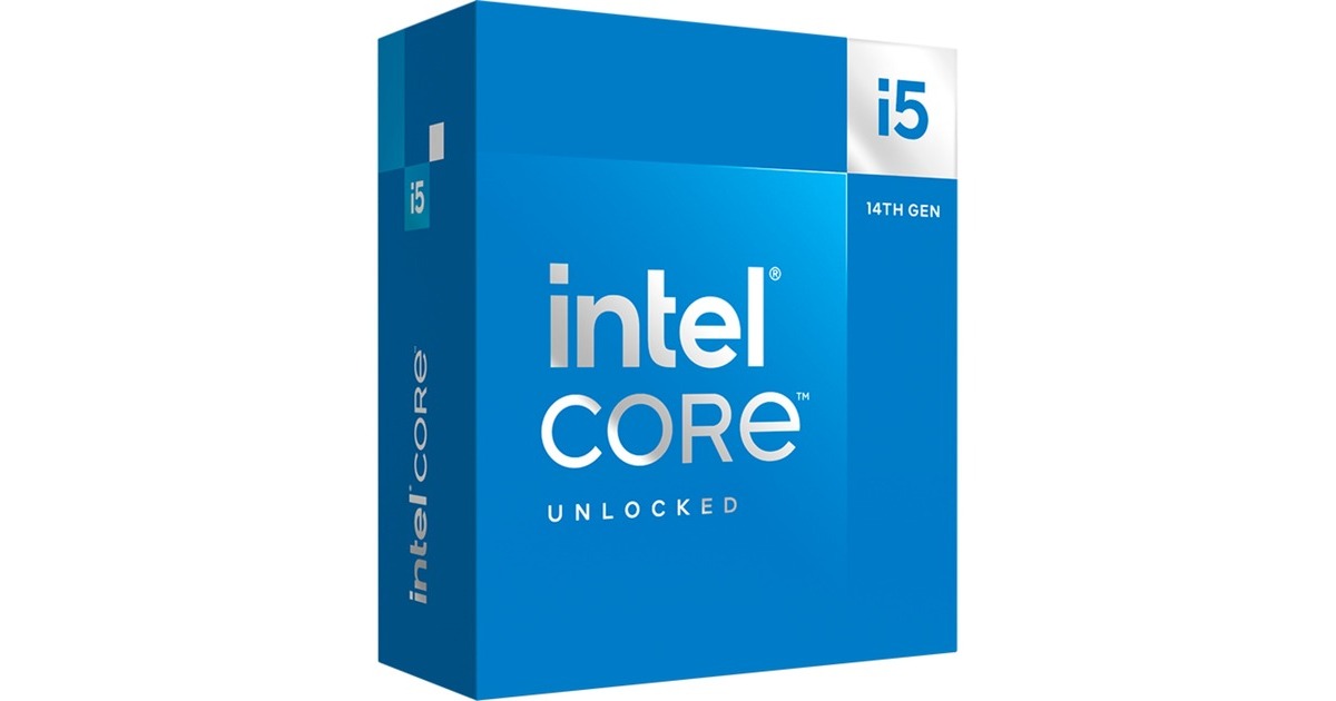 Intel®Core i5-14600K, 3,5 GHz (5,3 GHz Turbo Boost) socket 1700 processor  (