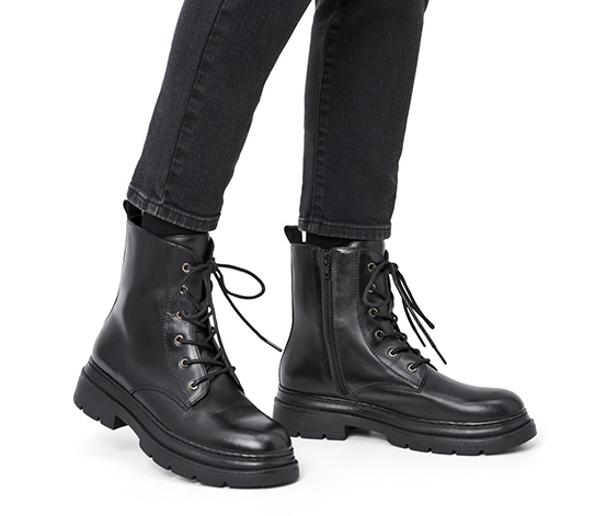 Leder-Boots
