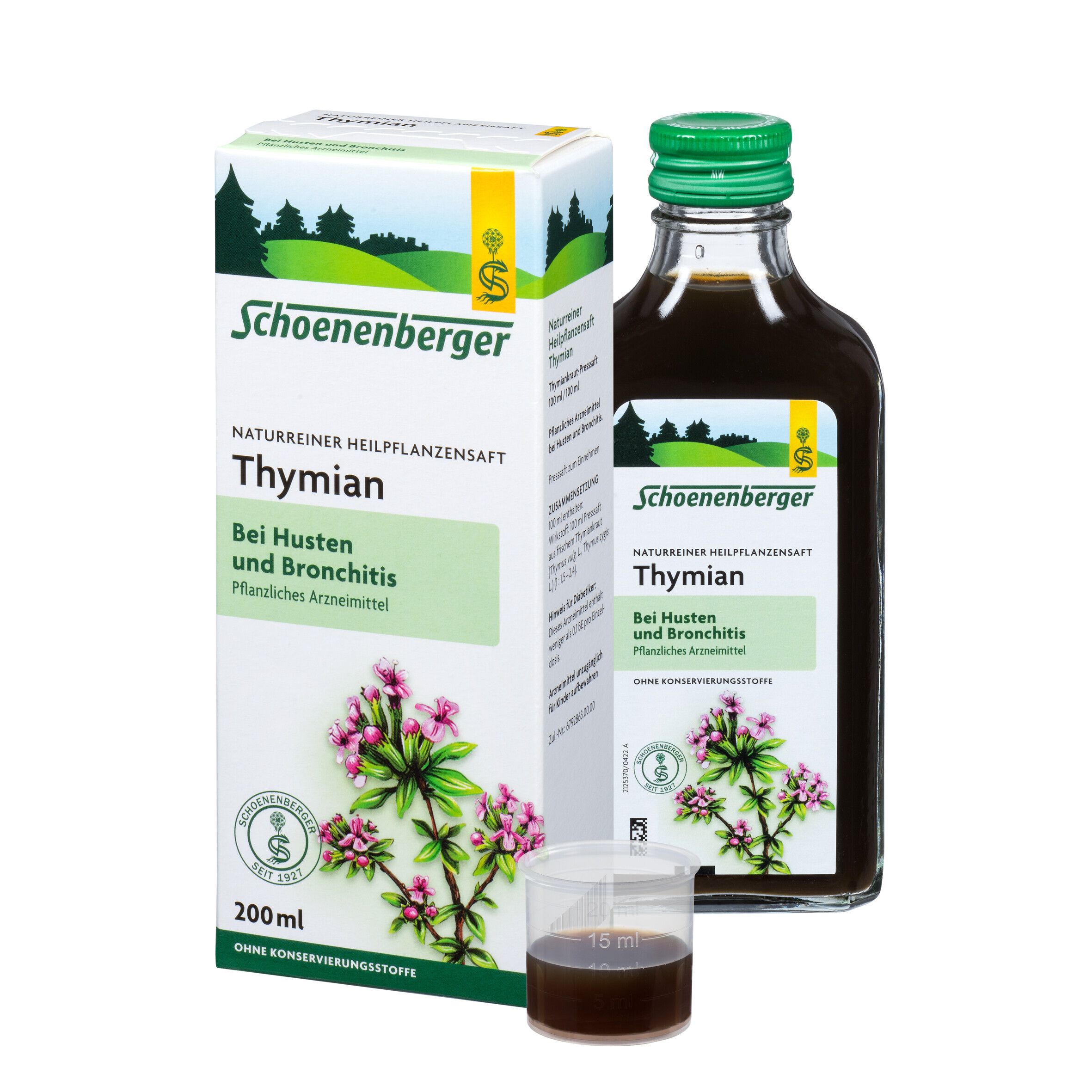 Schoenenberger® Heilpflanzensaft Thymian