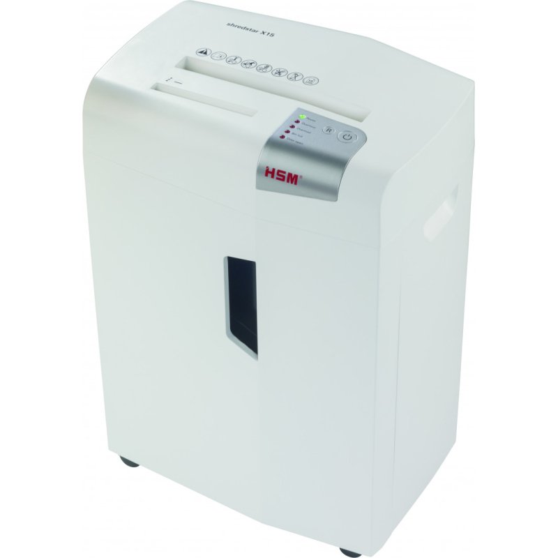 Destructeur HSM Shedstar X15 - coupe croisée