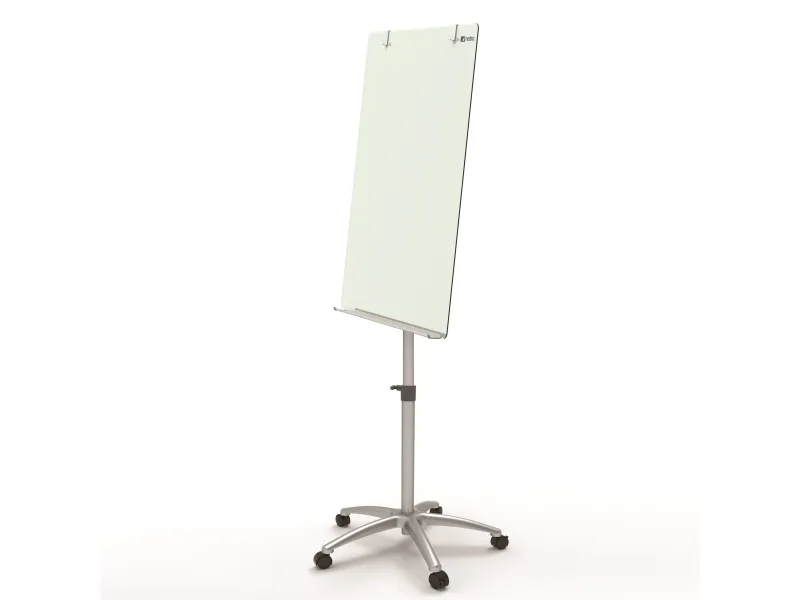 Flipover Nobo glas mobil brillanthvid Brilliant hvid