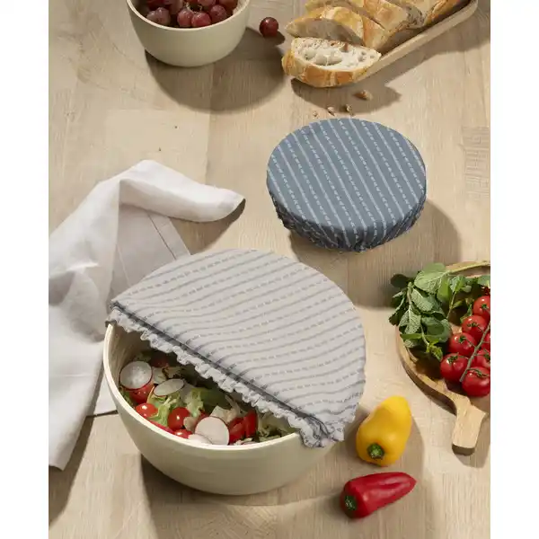 2er Set Abdeckhaube blau