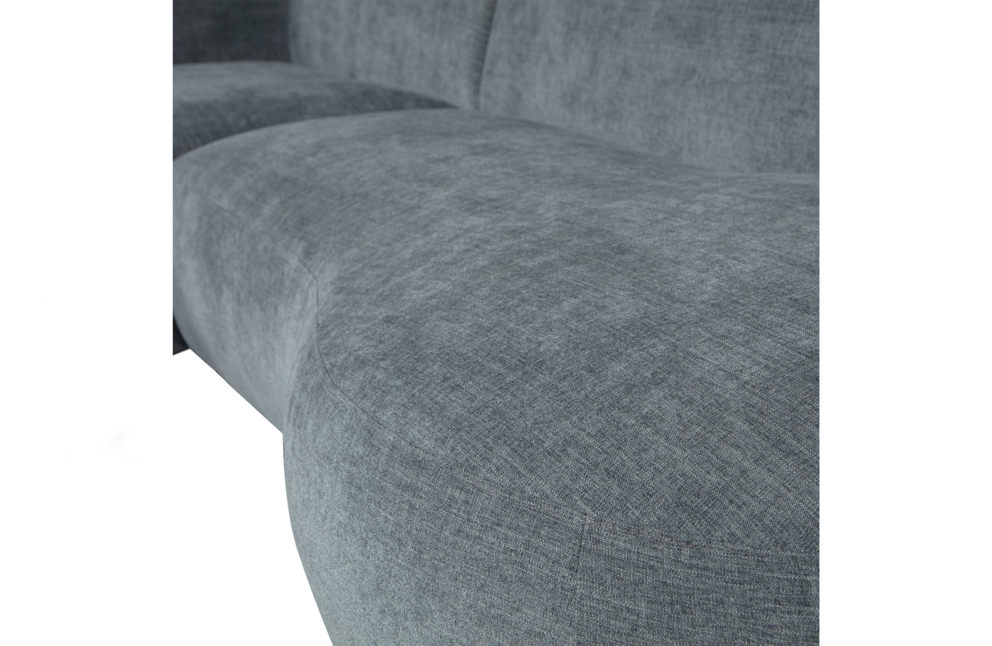 WOOOD Exclusive chaise longue Polly links Polly chaise longue links - Blauw/Groen