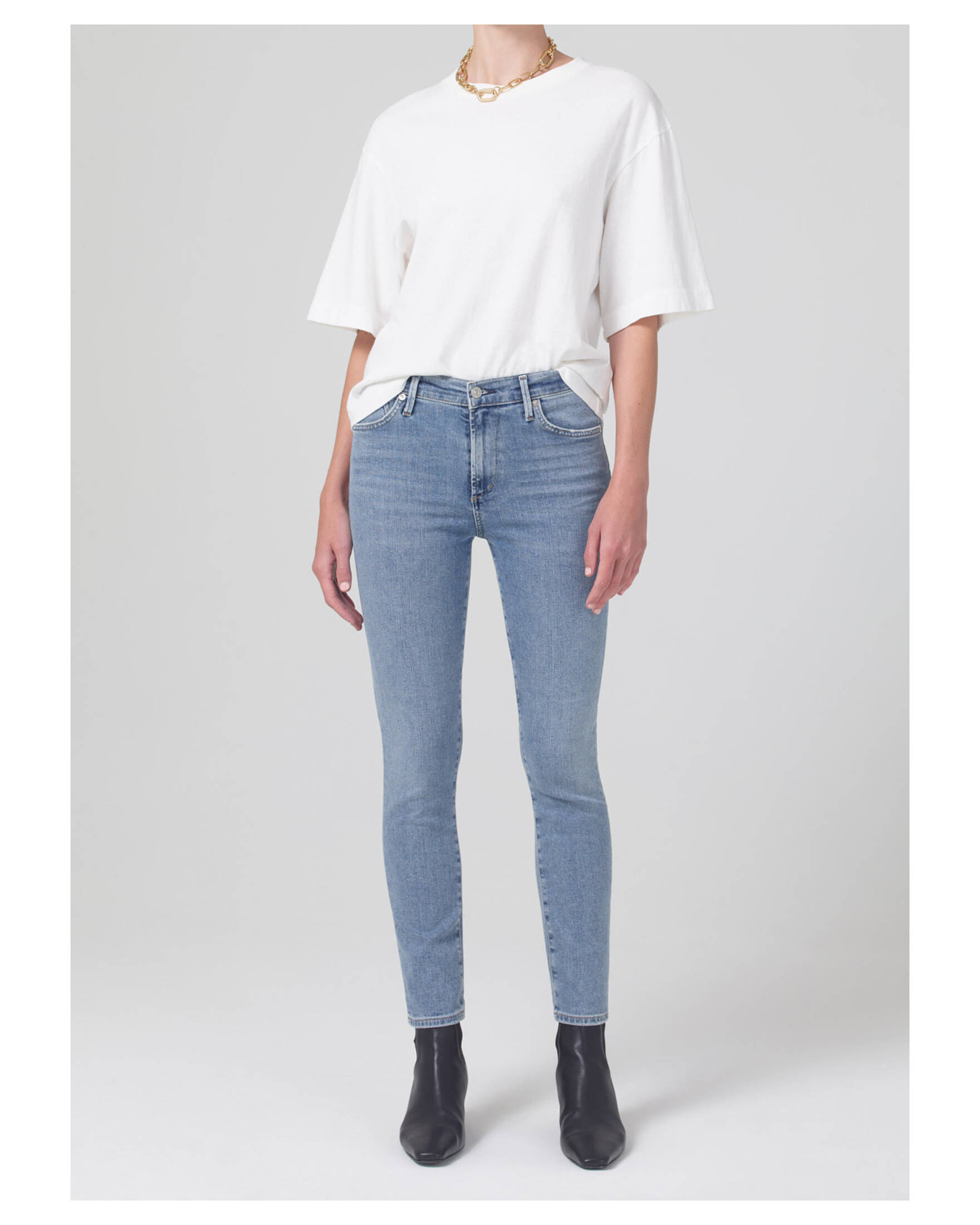 Citizens of Humanity| Damen Jeans ROCKET ANKLE MID RISE SKINNY