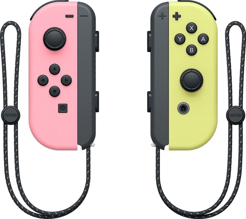 Nintendo Switch Joy-Con Controller paar - Pastel Roze en Geel