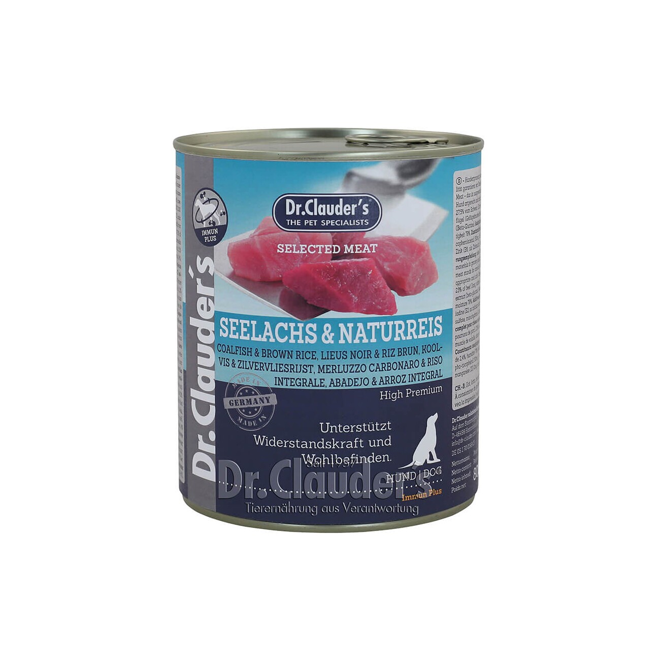 Dr. Clauder's Selected Meat Seelachs & Naturreis