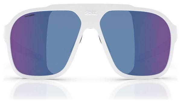 Lunettes Bliz A002 Blanc - Ecran Miroir Bleu