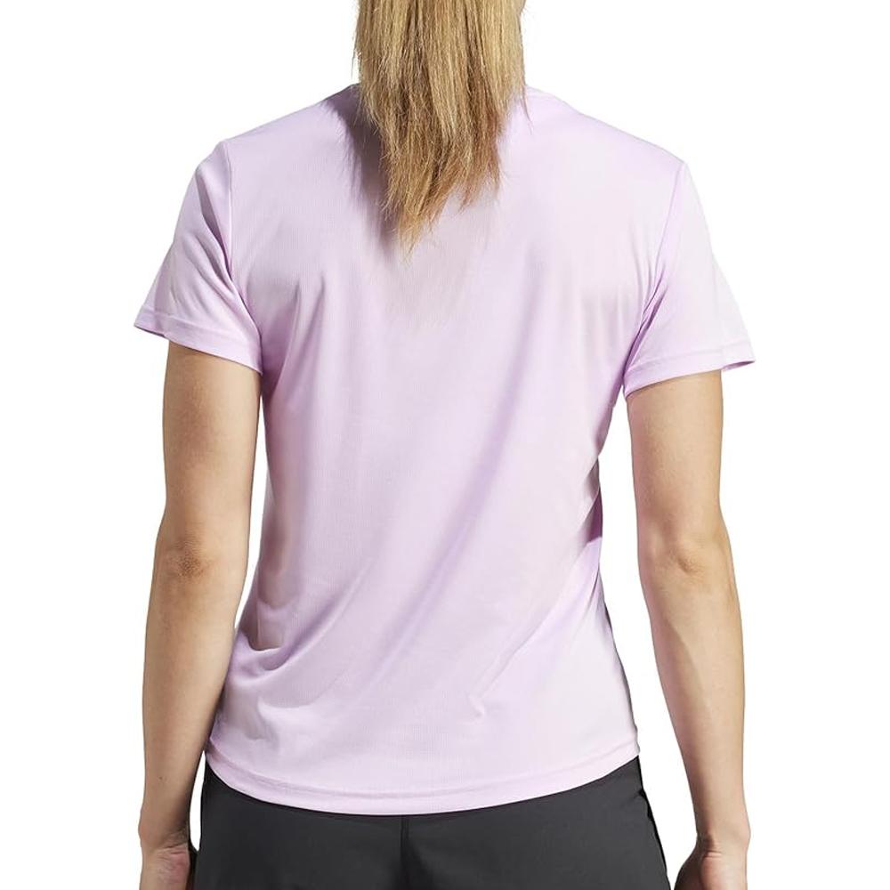 Adidas T-shirt Mauve Femme Adidas Run It