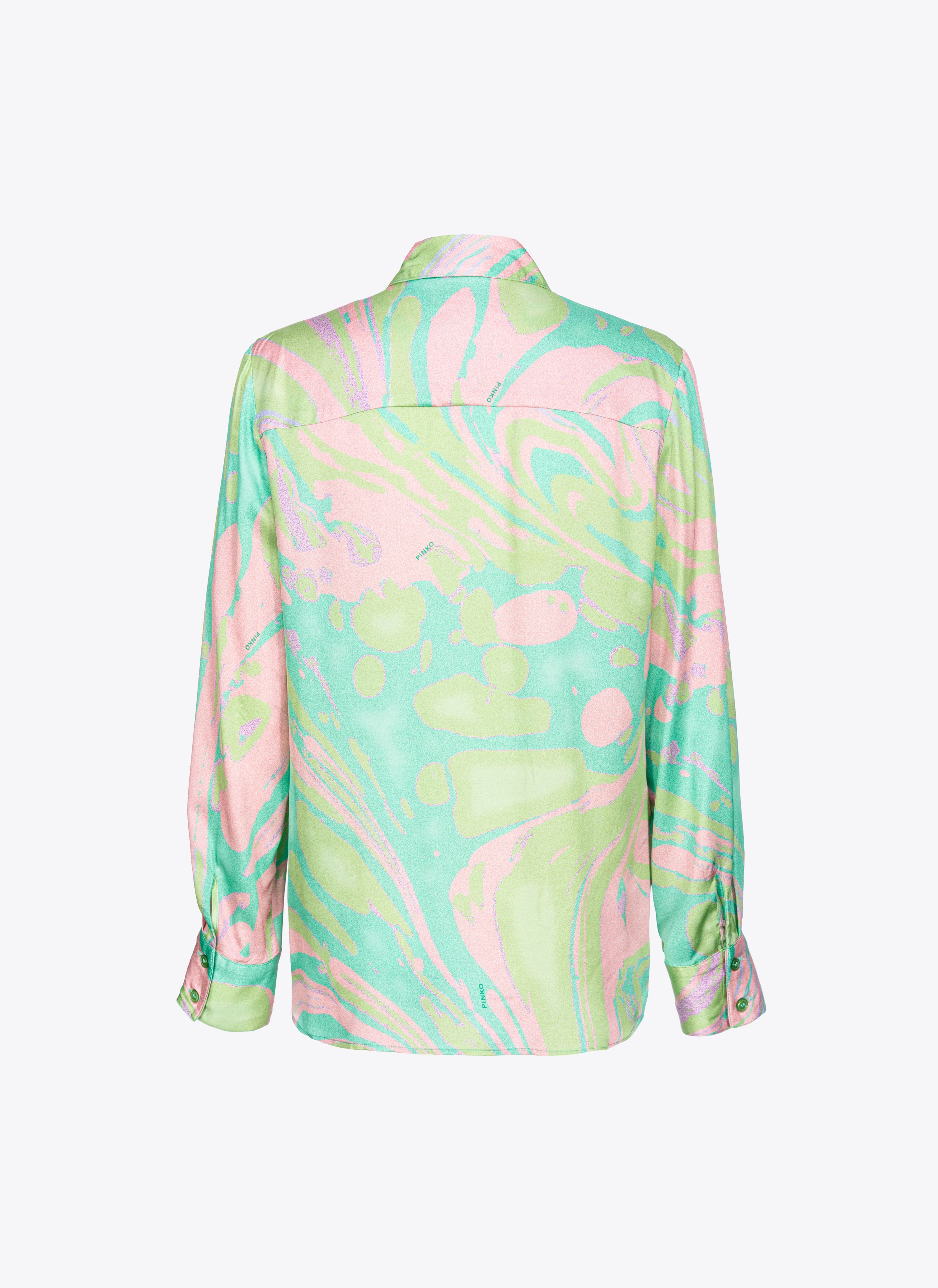 Chemise à imprimé splash | Multicolore