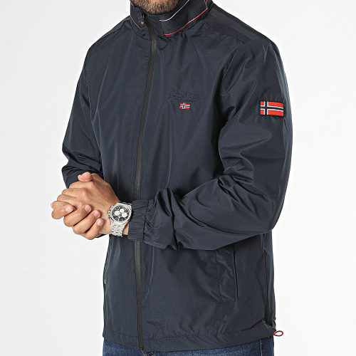 Veste Zippée Bleu Marine