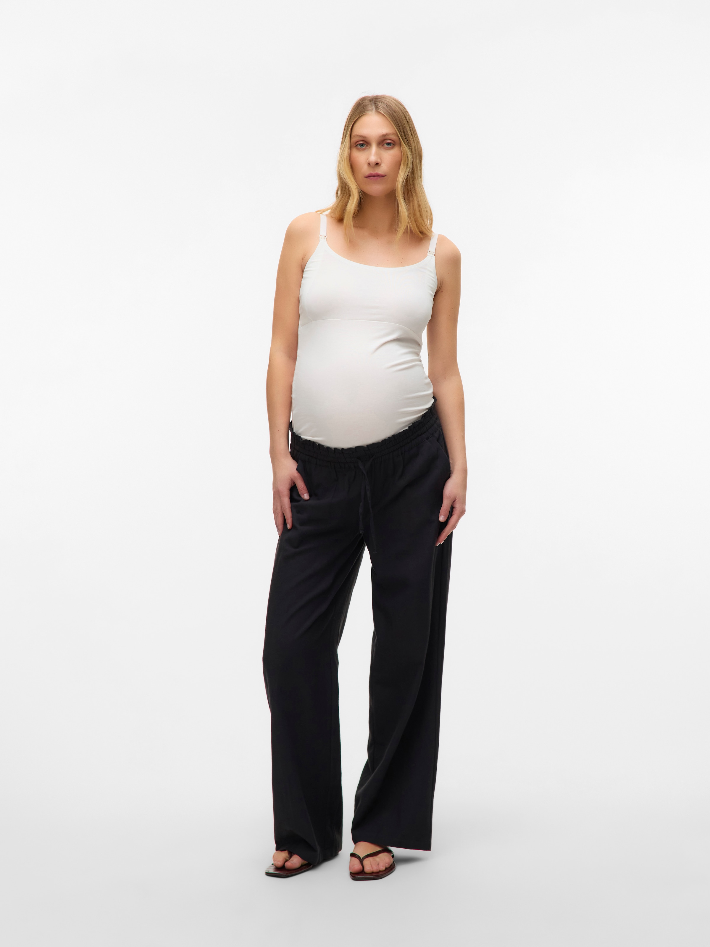 Mamalicious Umstandstop »MLKERRIE STRAP JRS TOP 2F 2-P NOOS«, 2 Stk.
