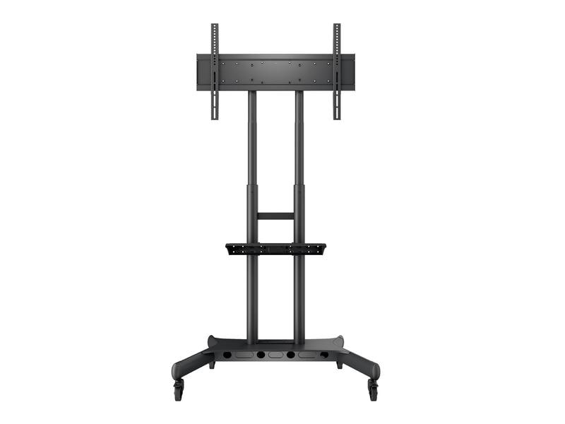 Multibrackets TV-Trolley Basic 180 Schwarz Mobiler TV-Ständer für Videokonferenzen