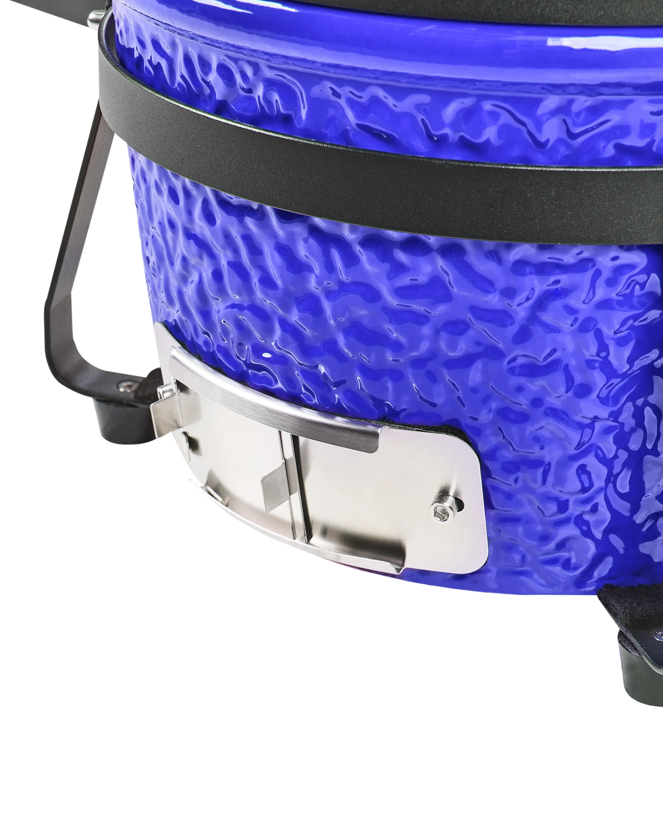 Mini houtskoolgrill KAMADO Keramiek Blauw