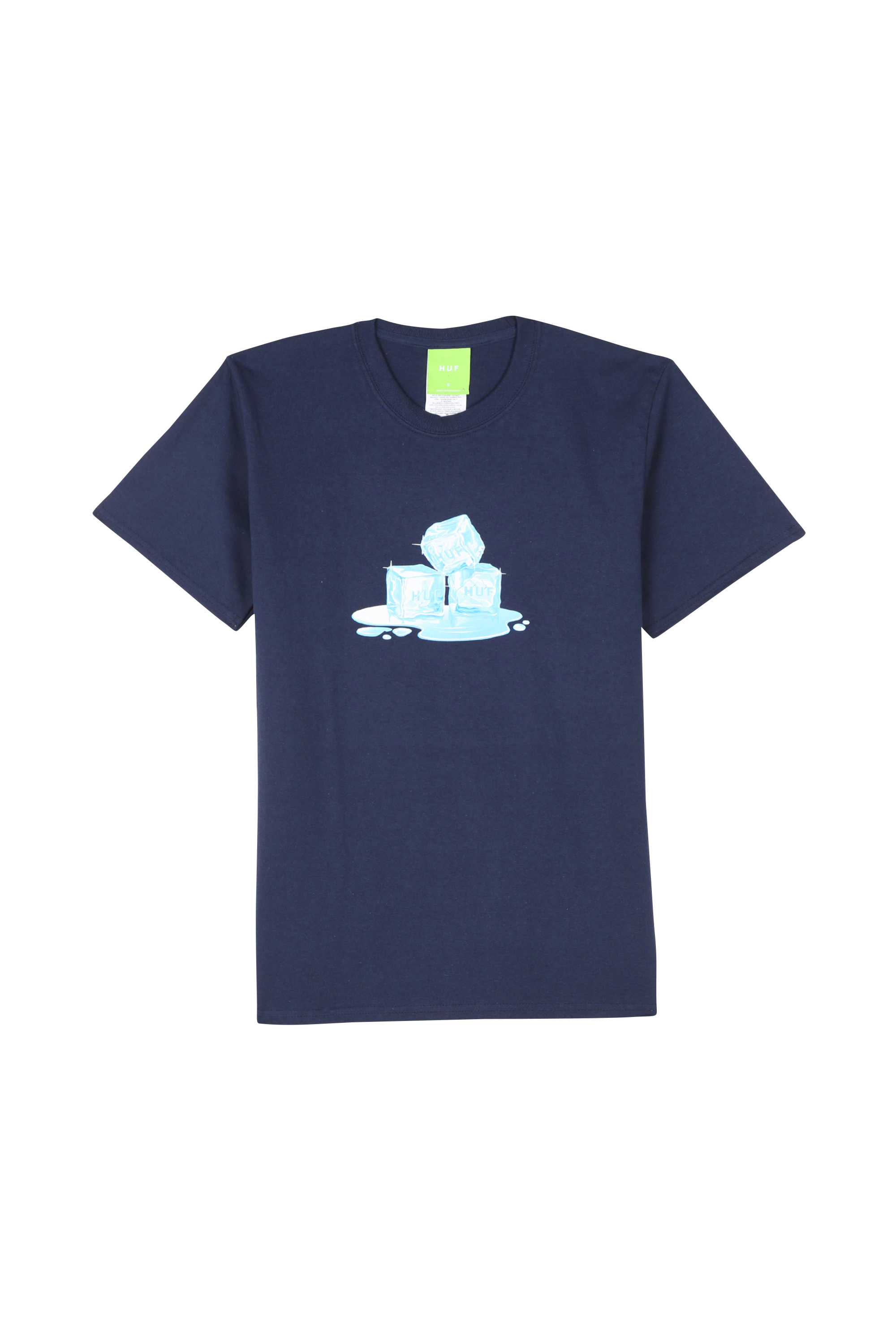 HUF T-SHIRT ON THE ROCKS Bleu
