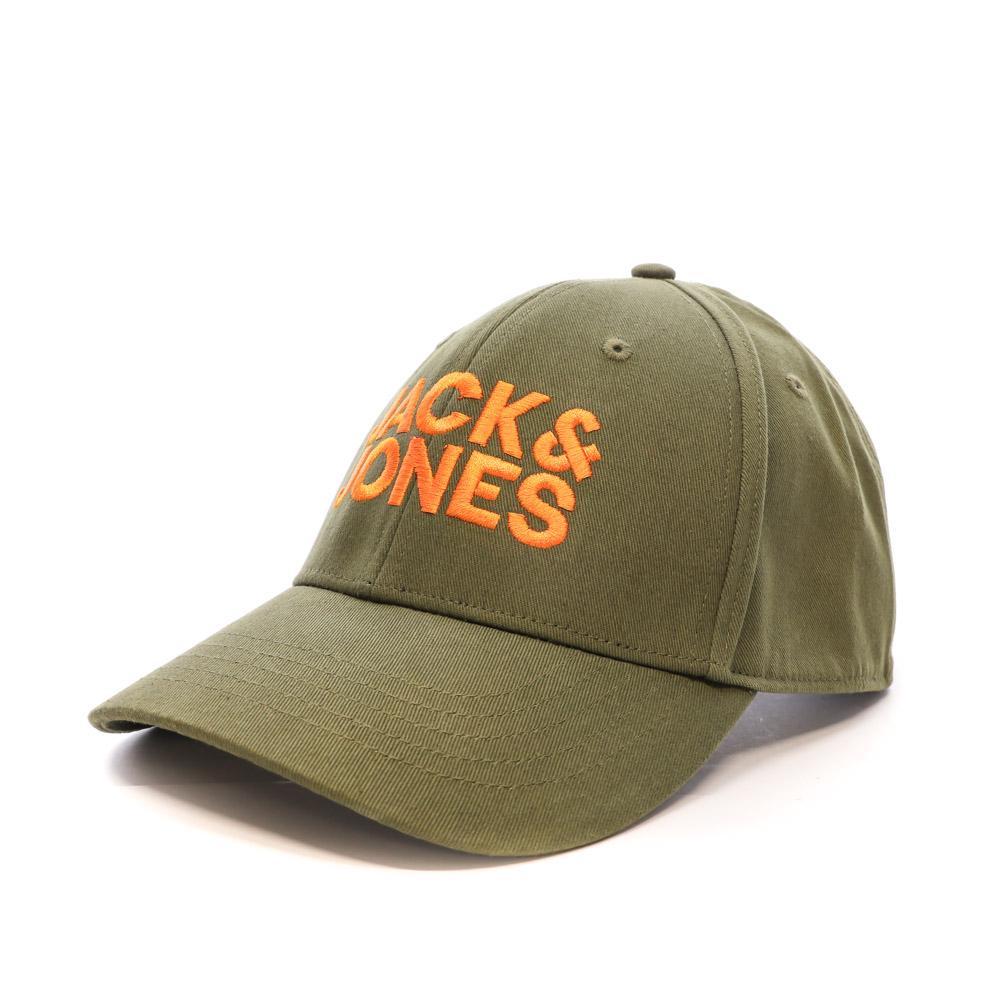 Jack & Jones Casquette Kaki/Orange Homme Jack & Jones Jacgall