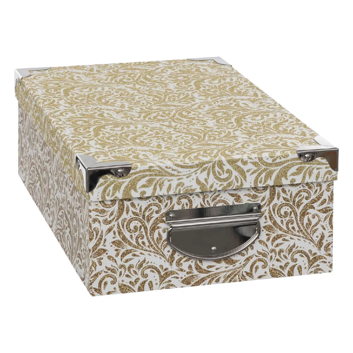 Atmosphera, Createur D'Interieur Atmosphera Boîtes cadeaux Noël Blanc Doré