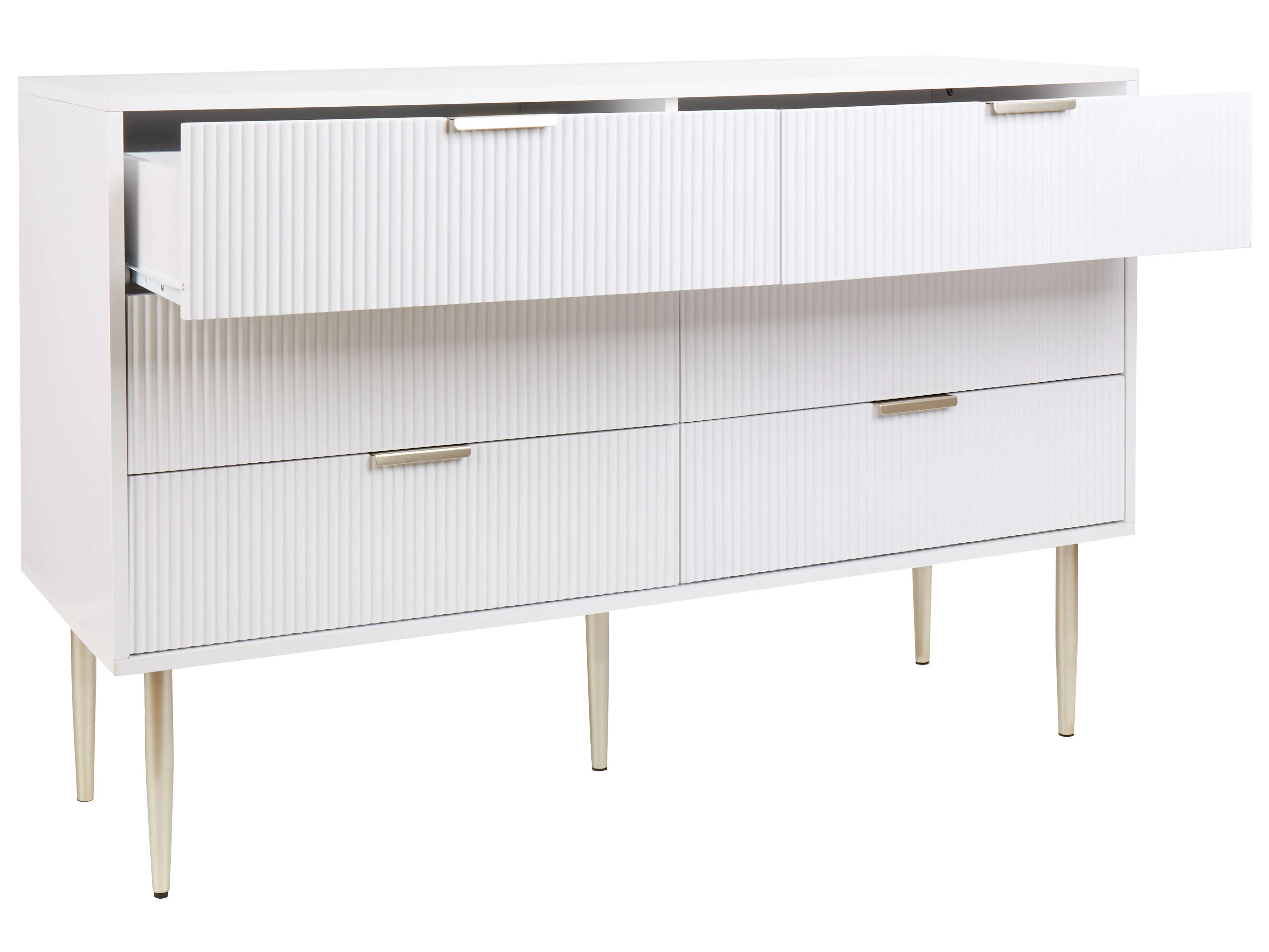 Ladekast 6 lades SOHO Wit