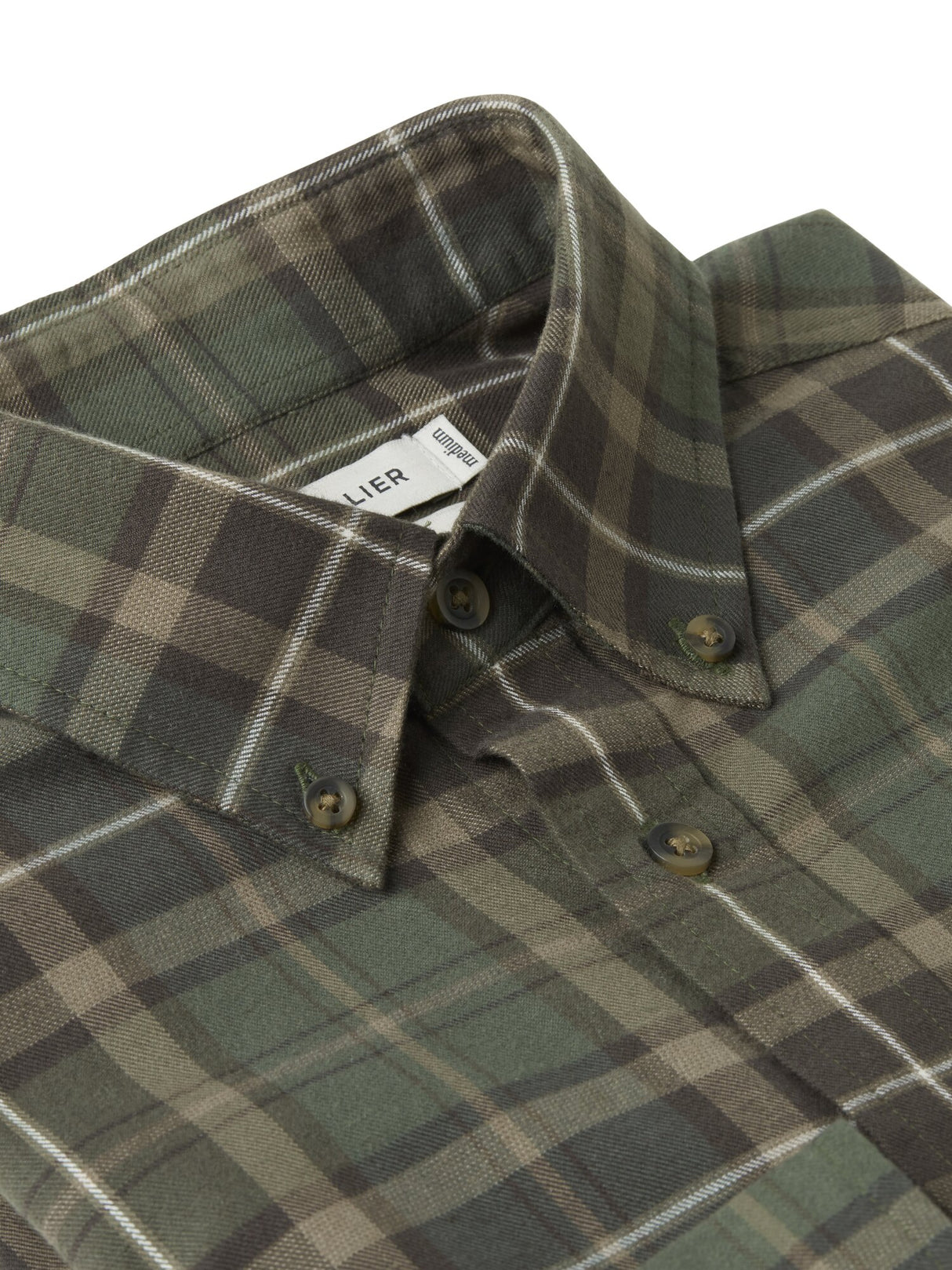 Chevalier<br>Teal Light Flannel Shirt Men