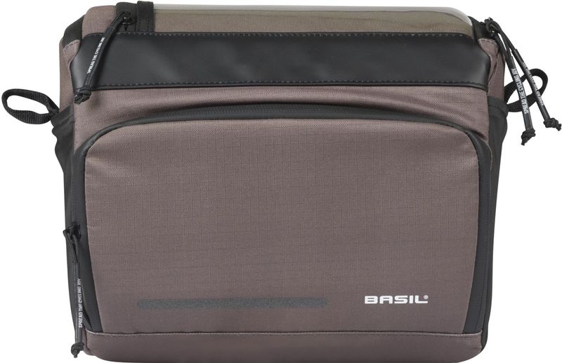 Basil - Move - Fietstas - Zwart - Gerecycled Polyester - Inhoud 7-8 Liter