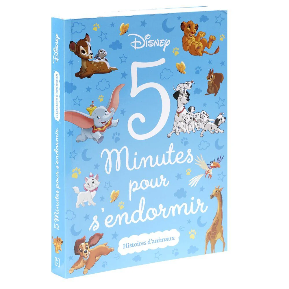 Livre d'histoire Disney 5 minutes pour s'endormir - Les grands classiques