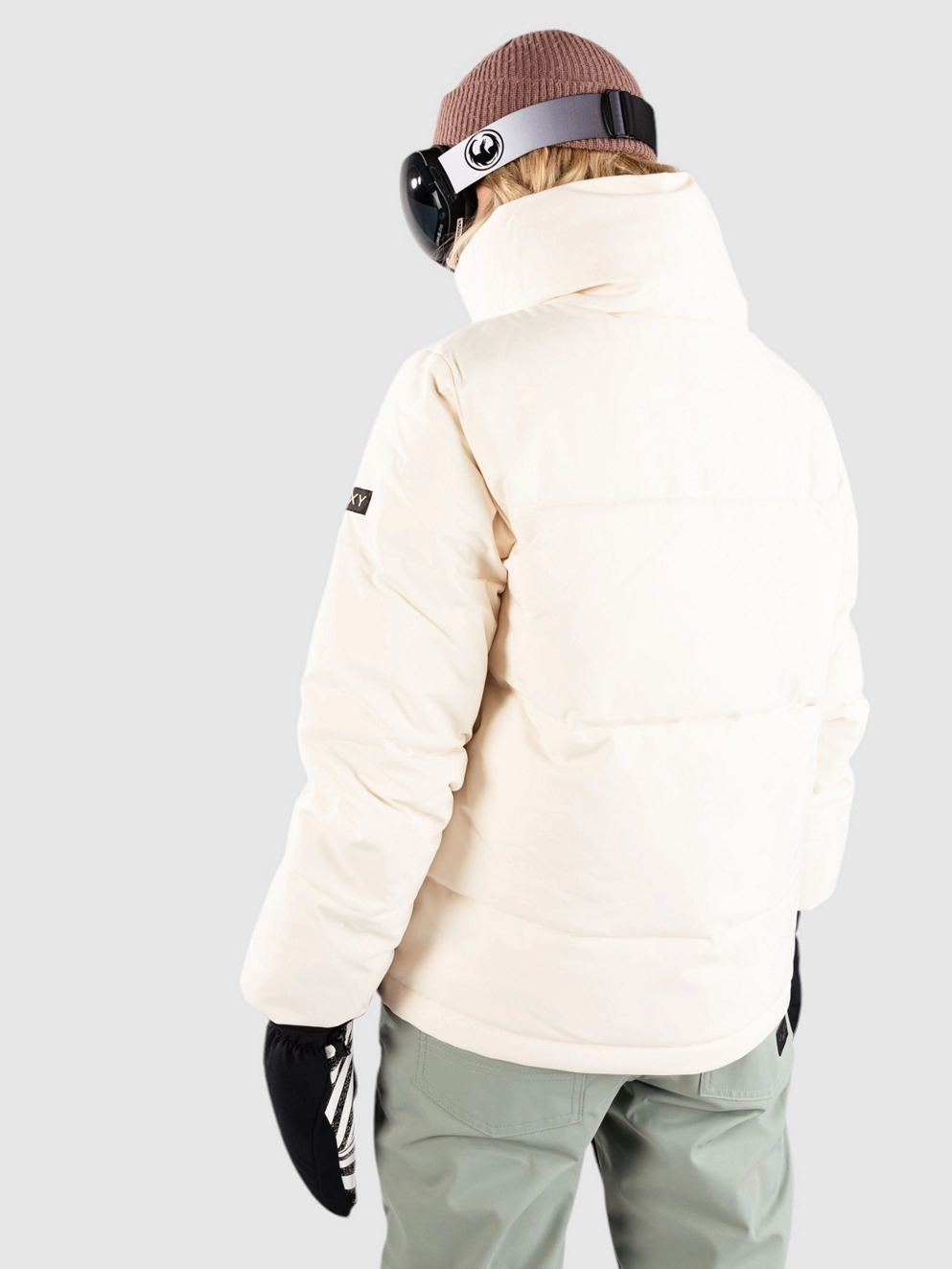 Roxy Snow Winter Rebel Jacket buttercream