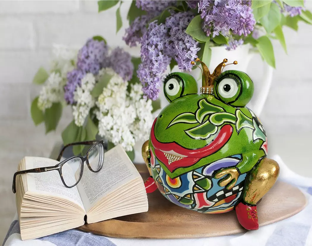 Deko-Frosch Carlos