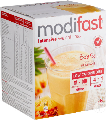 Modifast Intensive LCD Milkshake Saveur Exotic Sachets 8x55g