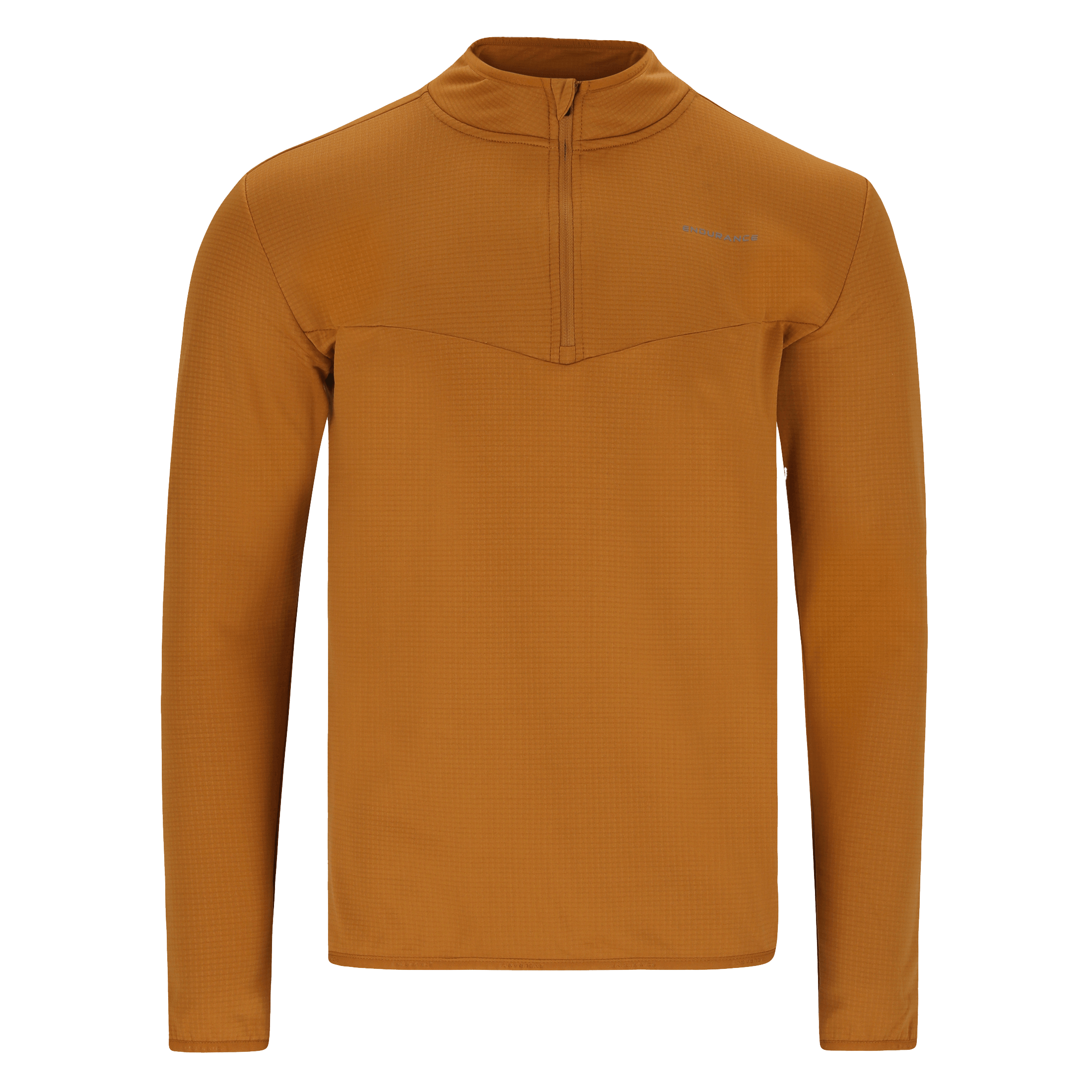 Endurance Ledgen M Waffle Melange Midlayer - Treningstøy