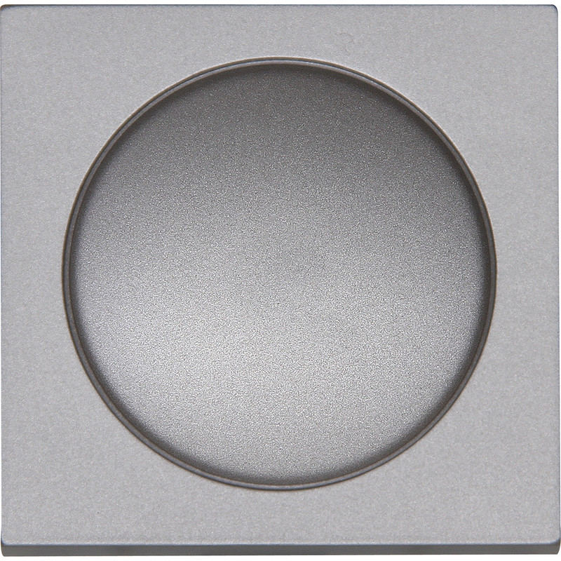 Kopp Athenis centraalplaat dimmer Mat zilver