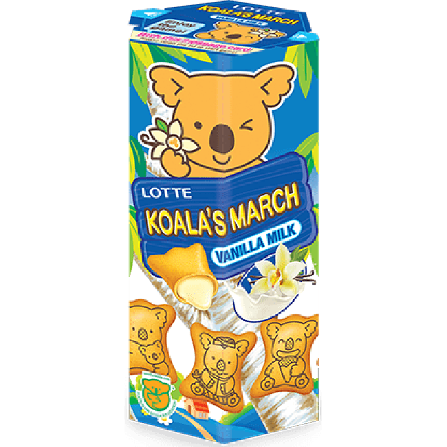 Lotte Koala's March Vanille Melk Koekjes 37g