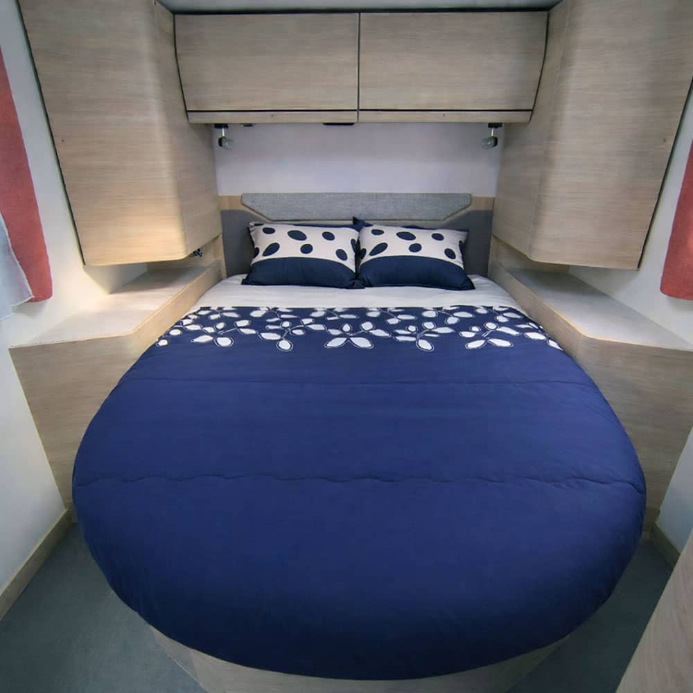 Lit tout fait Polydon Midnight Blue