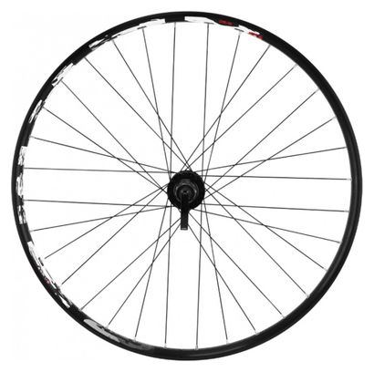 Roue vtt 29  karma disc arriere noir double paroi moyeu 6trous pour cassette Shimano-Sram 11-10-9-8v.  - 21mm inter et 27mm exter