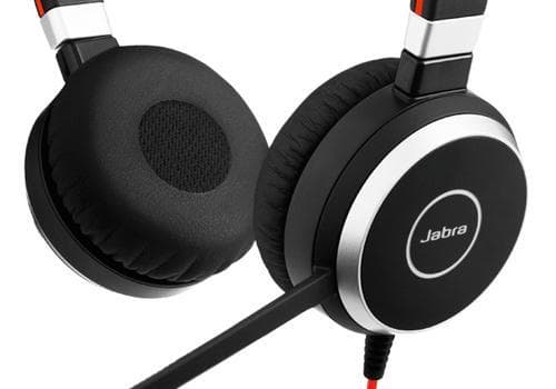 Jabra Evolve 40 MS Stereo USB-C, Headset, Headset, Kontor/Callcenter, Sort, Binaural, 1,2 m