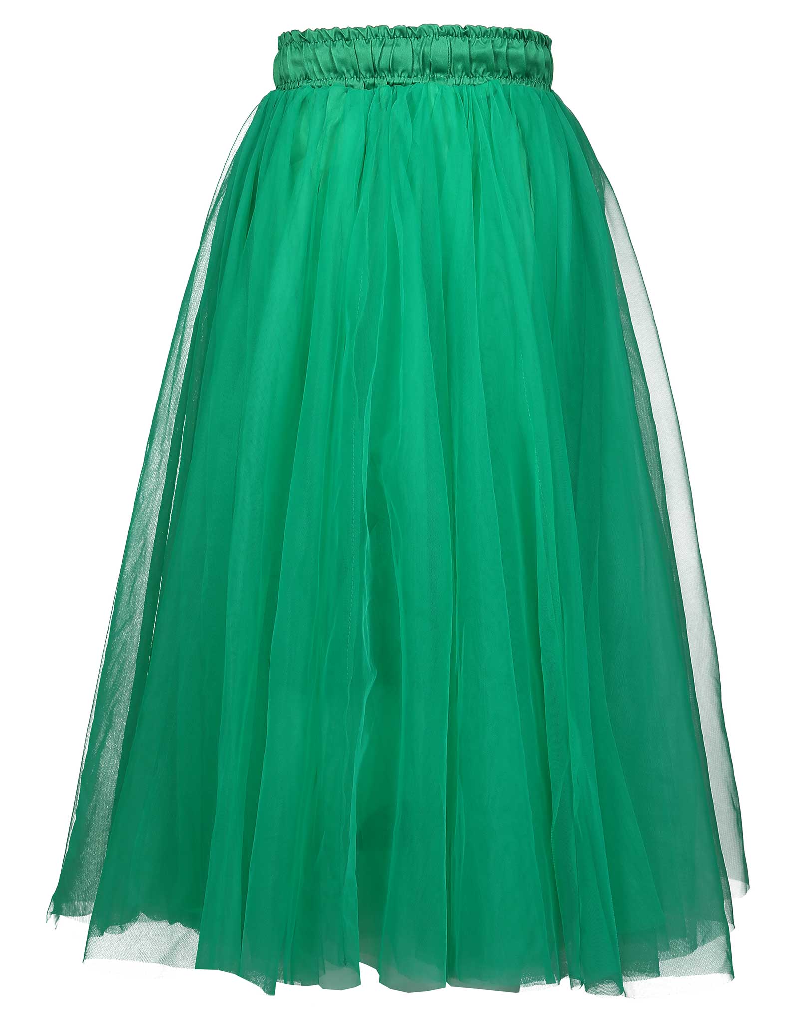 Tüll-Rock HEAVEN in bright green