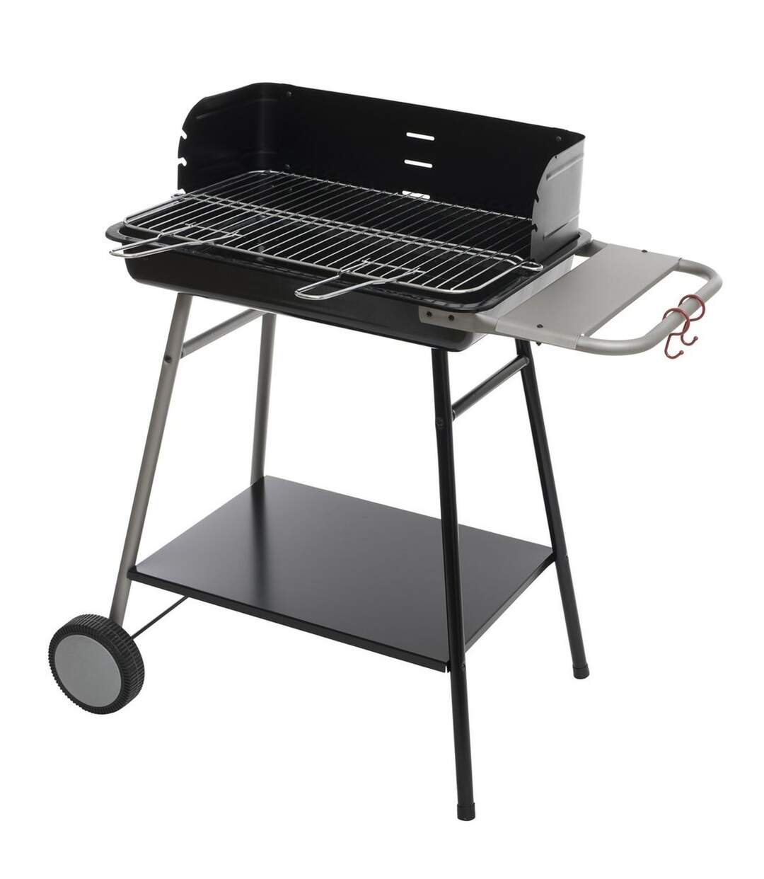 Barbecue à charbon Azur - L. 53 x l. 38 cm - Noir